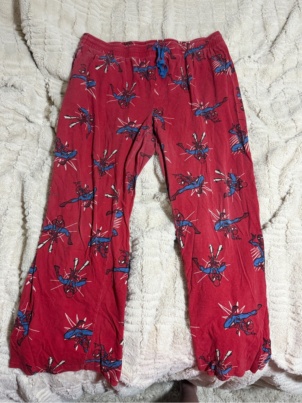 Marvel Red Spider-Man Print Jogger Pants